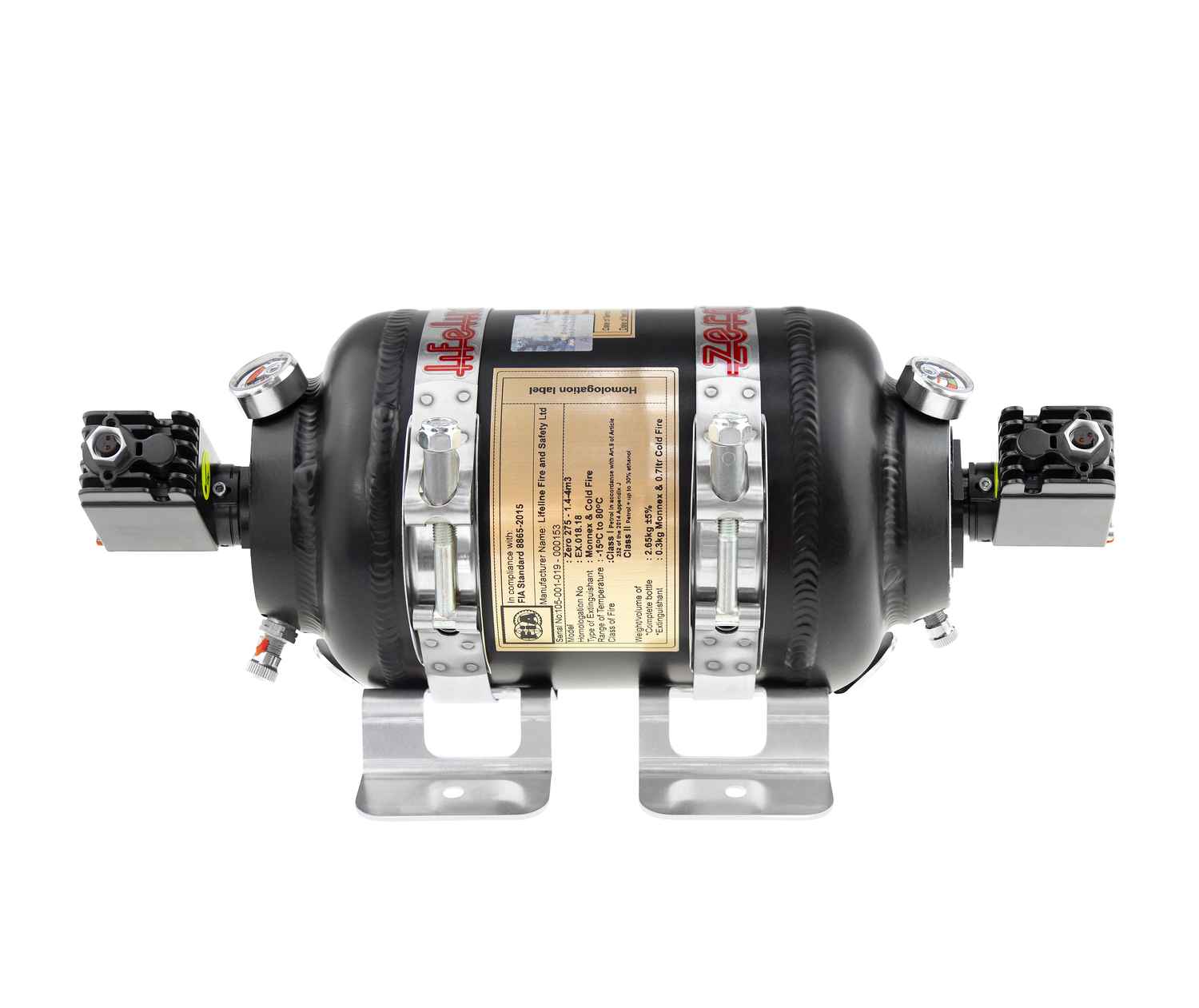 Zero 275 Series Compact Floor-Mounted Fire Suppression Kit