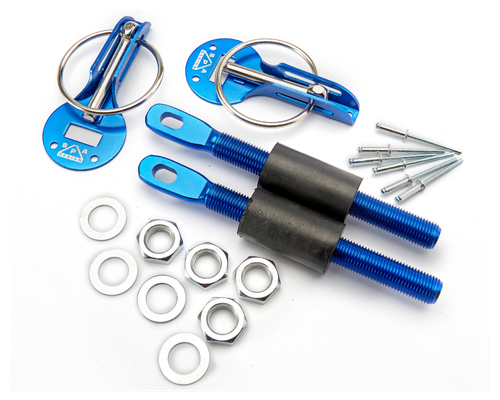 SPA Design Bonnet Pins | Aluminium Motorsport Bonnet Pins | Lifeline